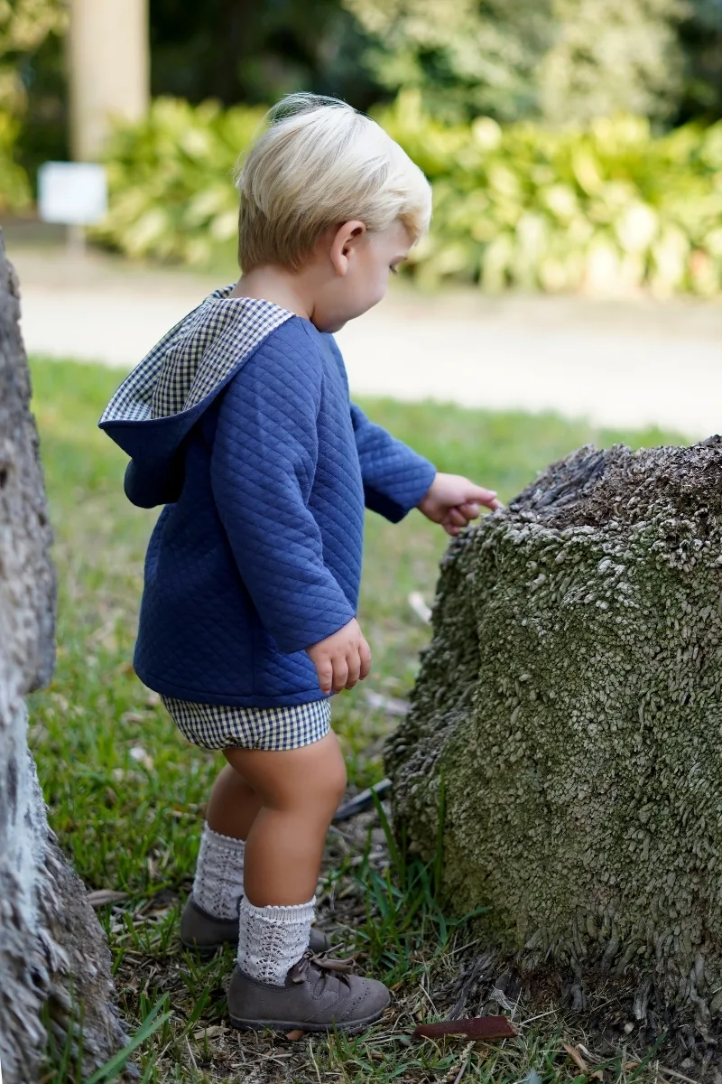 conjunto de bebe azul