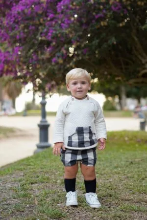 conjunto de bebe blanca valiente