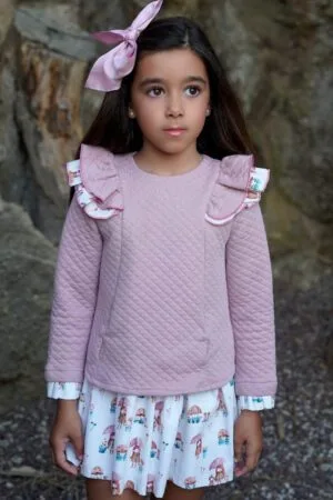 vestido niña blanca valiente muñecas