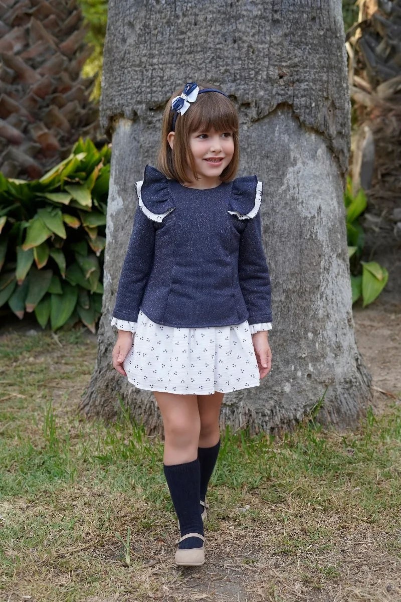 vestido niña blanca valiente